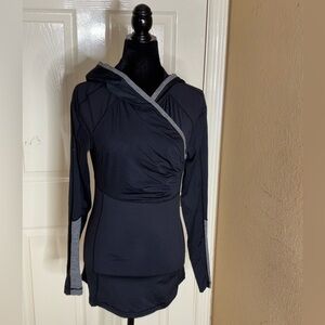 Lululemon Run For Your Life Women's Pullover Hoodie Size 6 Thumbhole Lightweight